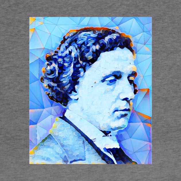 Lewis Carroll Portrait | Lewis Carroll Artwork | Lewis Carroll Painting 10 by JustLit